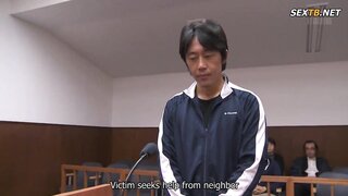 Kyoko Kirishima, a Japanese lawyer, succumbs to lustful captivity