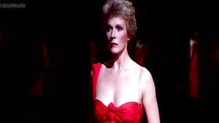Vintage video featuring Julie Andrews with natural big tits and sensual nipple play