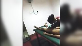 Lankan massage with oral release and intense orgasm