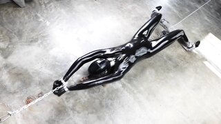 Explore the world of latex fetishism with this fresh BDSM video